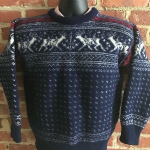 Dale of Norway Men's Pure Wool Pullover Sweater Size M
